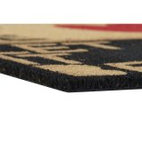 Drmtte DKD Home Decor Rd Sort Brun Gummi 2 enheder Kokosnd Fiber (60 x 40 x 1,5 cm) #9