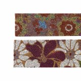 Drmtte DKD Home Decor Gummi Multifarvet 2 enheder Kokosnd Fiber (60 x 40 x 1,5 cm) #5