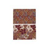 Drmtte DKD Home Decor Gummi Multifarvet 2 enheder Kokosnd Fiber (60 x 40 x 1,5 cm) #1