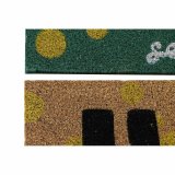 Drmtte DKD Home Decor Sort Brun Gummi Hvid Grn 2 enheder Kokosnd Fiber (60 x 40 x 1,5 cm) #5