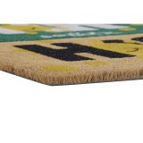Drmtte DKD Home Decor Sort Brun Gummi Hvid Grn 2 enheder Kokosnd Fiber (60 x 40 x 1,5 cm) #9