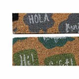 Drmtte DKD Home Decor Sort Gr Brun Gummi Mint 2 enheder Kokosnd Fiber (60 x 40 x 1,5 cm) #5