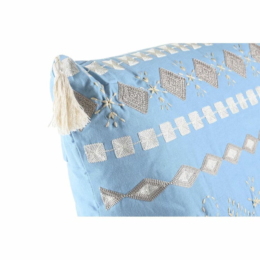 Pude DKD Home Decor Bl Hvid 60 x 20 x 60 cm #2