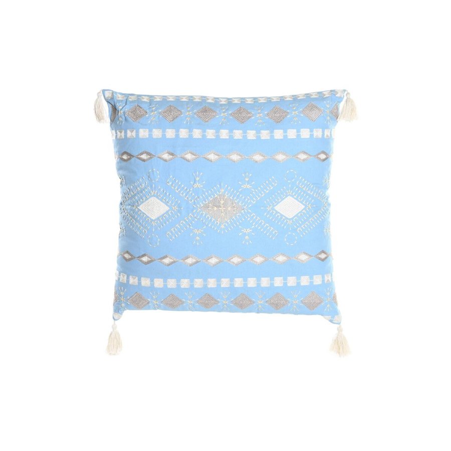 Pude DKD Home Decor Bl Hvid 60 x 20 x 60 cm #1