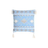 Pude DKD Home Decor Bl Hvid 40 x 15 x 40 cm #1