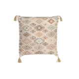Pude DKD Home Decor Beige Romber 60 x 20 x 60 cm #1