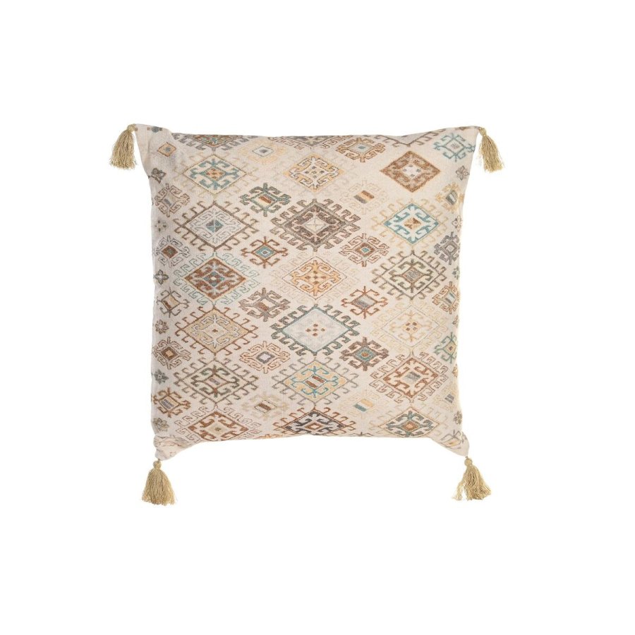 Pude DKD Home Decor Beige Romber 60 x 20 x 60 cm #1