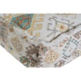 2 personers sofa DKD Home Decor Gul Brun Beige 145 x 76 x 13 cm #6