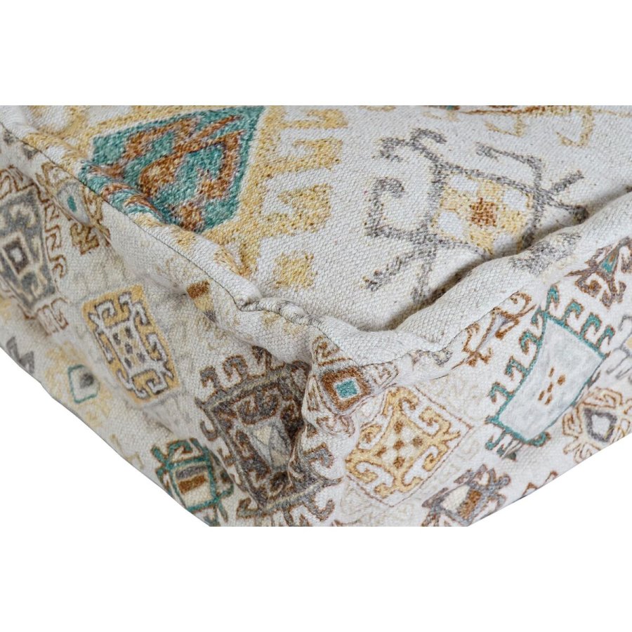 2 personers sofa DKD Home Decor Gul Brun Beige 145 x 76 x 13 cm #6