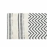 Tppe DKD Home Decor Sort Zigzag Hvid (120 x 180 x 0,7 cm) #5