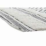 Tppe DKD Home Decor Sort Zigzag Hvid (160 x 226 x 0,7 cm) #5