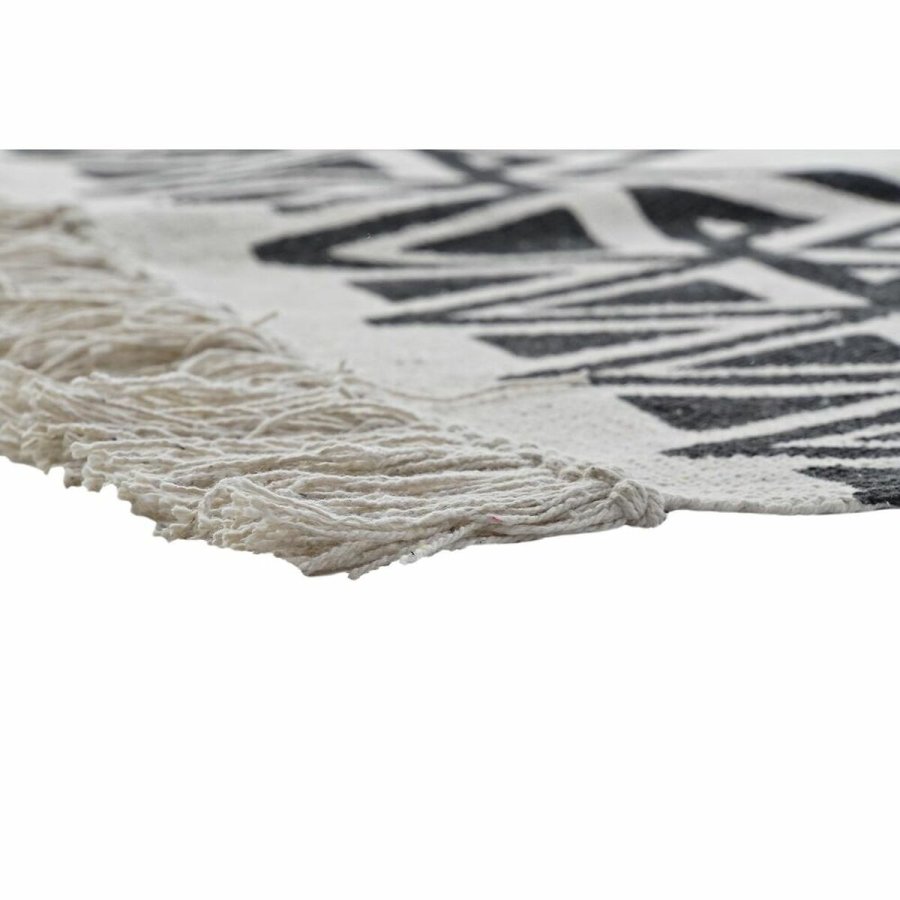 Tppe DKD Home Decor Sort Hvid Ikat (120 x 180 x 0,7 cm) #5