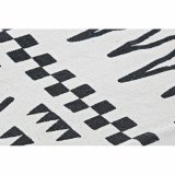 Tppe DKD Home Decor 160 x 250 x 0,7 cm Sort Polyester Bomuld Hvid Ikat Boho #9