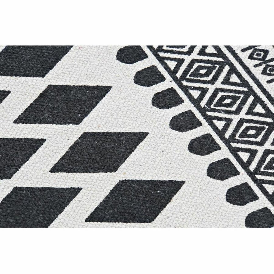 Tppe DKD Home Decor Sort Hvid (80 x 50 x 1 cm) #3