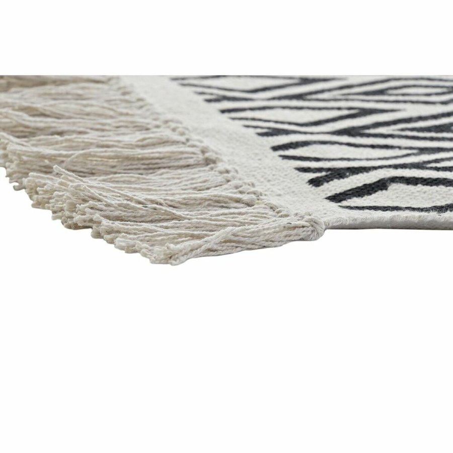 Tppe DKD Home Decor Sort Hvid (120 x 180 x 0,7 cm) #13