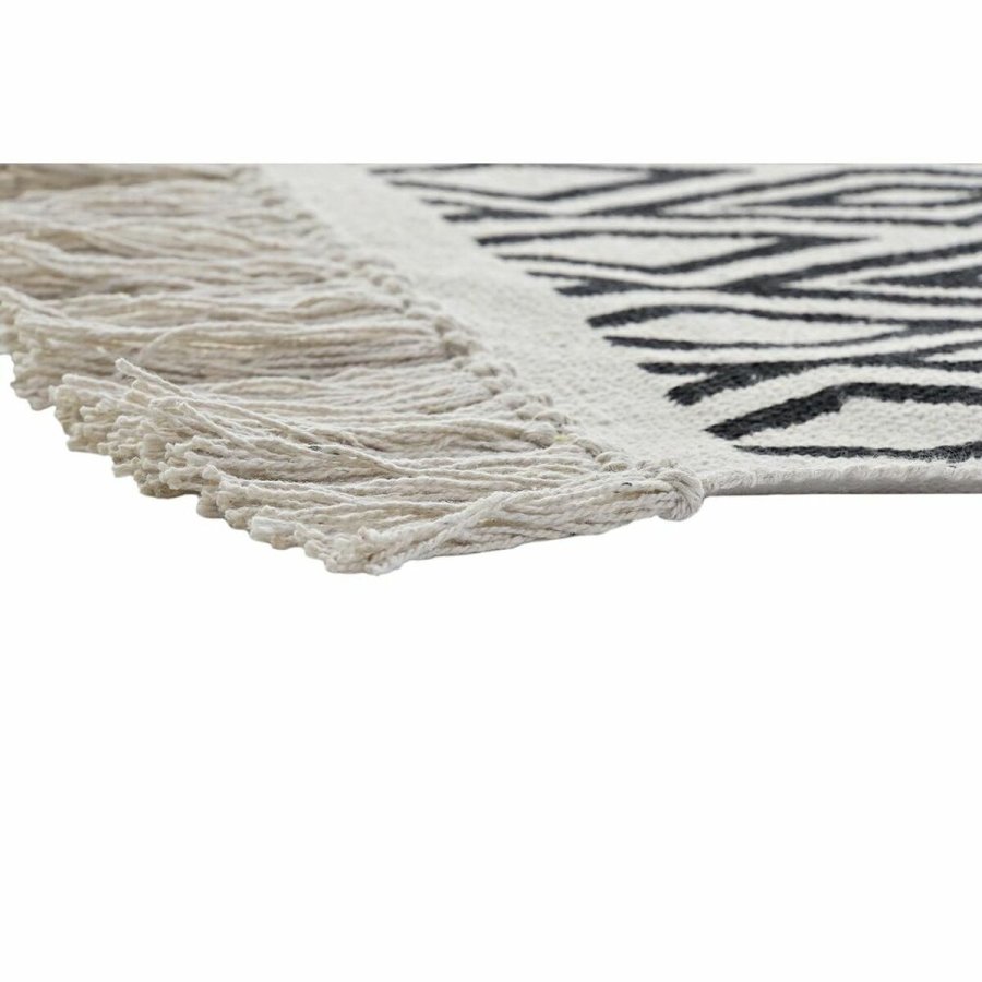 Tppe DKD Home Decor Sort Hvid (160 x 250 x 0,7 cm) #5