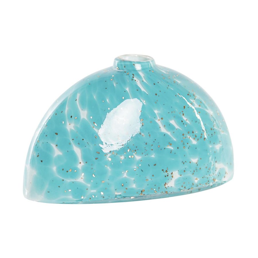 Vase DKD Home Decor Bl Krystal Middelhavet 20 x 9,5 x 12 cm #1