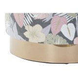 Fodsttte DKD Home Decor Multifarvet Tr Metal Tropisk 35 x 35 x 35 cm (2 enheder) #3