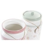 Blik DKD Home Decor Grn Pink Skrm 15,5 x 15,5 x 21 cm (2 enheder) #2