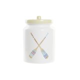Blik DKD Home Decor Aarerne 4 Dele Dolomite 15 x 15 x 22 cm #1