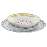 Madlavningsst DKD Home Decor Bl Multifarvet Turkisbl Porceln Kolonistil Afrikansk mand 27 x 27 x 2,5 cm 18 Dele (18 pcs) #4