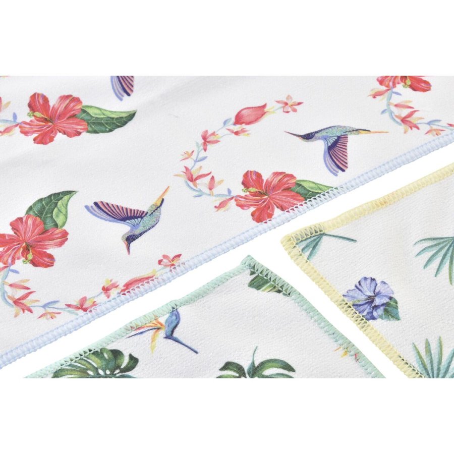 Karklud DKD Home Decor Gr Tropisk 3 Dele #5