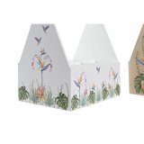 Flaskereol DKD Home Decor Multifarvet Tr MDF 24 x 16,5 x 25 cm (2 enheder) #7