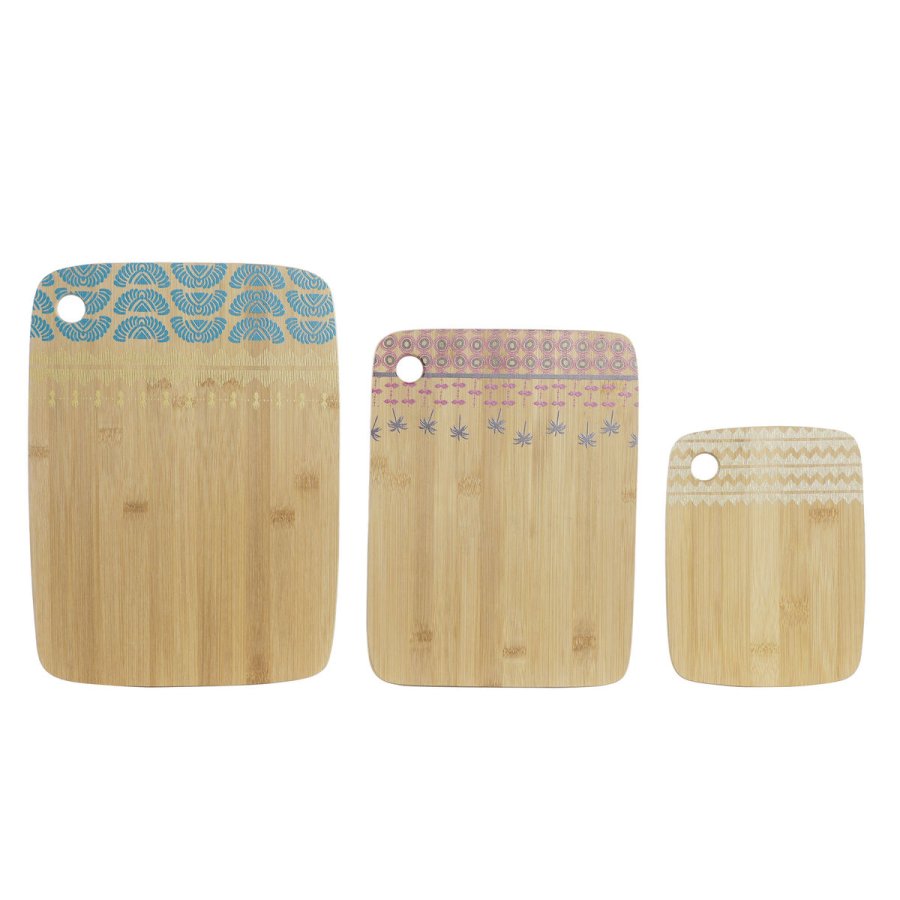 St af skrebrtter DKD Home Decor Tropisk #1