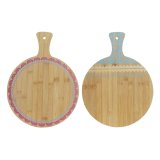Skrebrt DKD Home Decor Tropisk Natur Turkisbl Rdbrun 30 x 40 x 1 cm #1