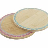 Dkkeserviet DKD Home Decor Boho 20 x 20 x 1 cm Turkisbl Rdbrun Kolonistil #4