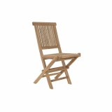 Vrtni stol DKD Home Decor Brun 57 x 47 x 90 cm Teak (57 x 47 x 90 cm) #1