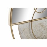 Vgspejl DKD Home Decor Hvid Gylden Moderne 65 x 7,6 x 76 cm #5
