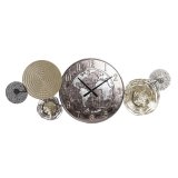 Vgur DKD Home Decor Gylden Metal Verdenskort (121 x 9,5 x 49,5 cm) #1