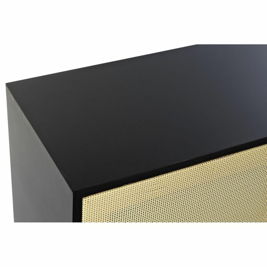 mbler DKD Home Decor Sort Gran Spanskrr (160 x 65 x 38 cm) #7