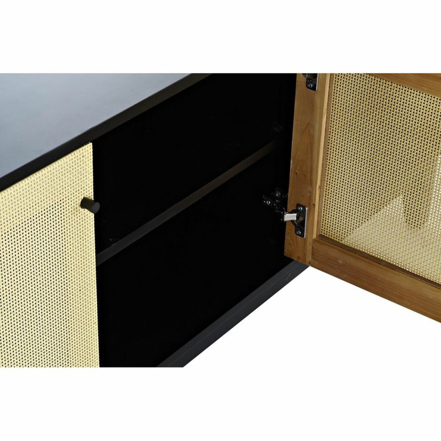 mbler DKD Home Decor Sort Gran Spanskrr (160 x 65 x 38 cm) #4