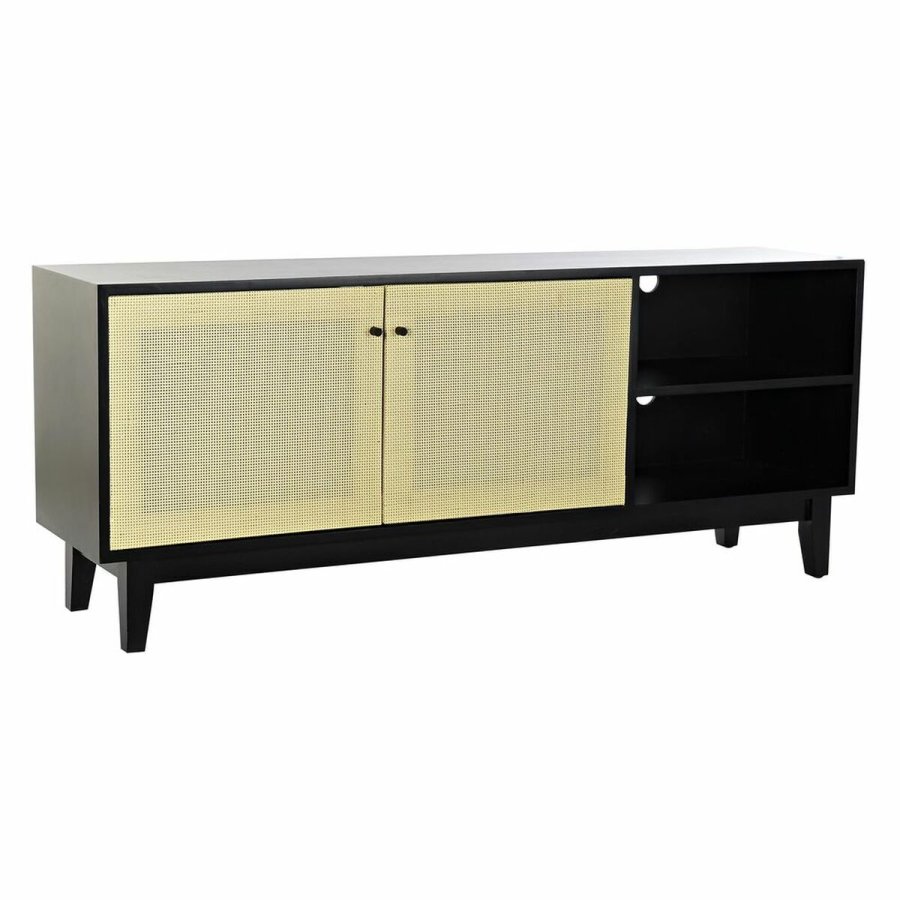 mbler DKD Home Decor Sort Gran Spanskrr (160 x 65 x 38 cm) #1