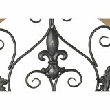 Vgspejl DKD Home Decor Hvid Natur Mrkegr Alpino Vindue 60 x 5 x 138 cm #5