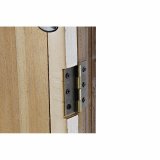 Vgspejl DKD Home Decor Hvid Natur Mrkegr Alpino Vindue 60 x 5 x 138 cm #9