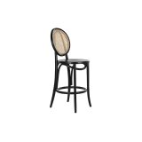 Taburet DKD Home Decor 43 x 43 x 108 cm Sort #1
