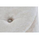 Fodsttte DKD Home Decor Beige Gylden Metal Polyester (63 x 63 x 42 cm) #4