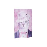 Sammenfoldelig skrm DKD Home Decor Kat Lrred 120 x 2,5 x 180 cm Fyrretr #4