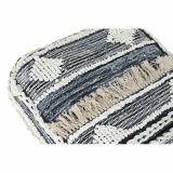 Pude DKD Home Decor Gulv Sort Striber 60 x 60 x 25 cm #3