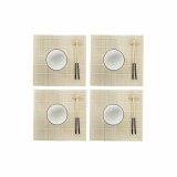 Sushi-st DKD Home Decor Bambus Stentj Hvid Orientalsk 14,5 x 14,5 x 31 cm (16 Dele) #1