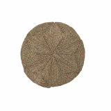 Tppe DKD Home Decor 150 x 0,5 x 150 cm Natur Polyester Havgrs #1