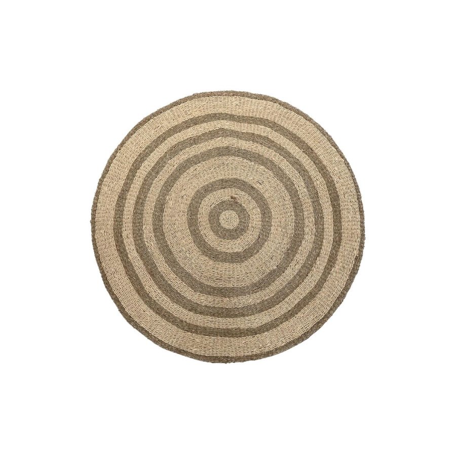 Tppe DKD Home Decor Beige Brun (150 x 1 x 150 cm) #1