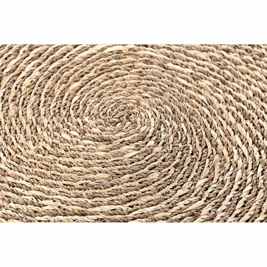 Tppe DKD Home Decor Beige (150 x 1 x 150 cm) #9