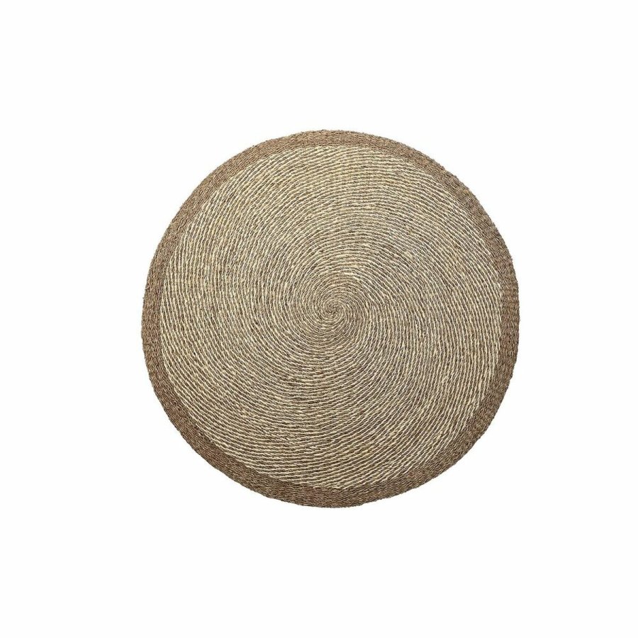 Tppe DKD Home Decor Beige (150 x 1 x 150 cm) #1