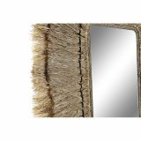 Vgspejl DKD Home Decor Natur Bali 50 x 2 x 60 cm #9