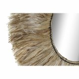 Vgspejl DKD Home Decor Natur Bali 64 x 3 x 64 cm #9
