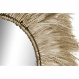 Vgspejl DKD Home Decor Natur Bali 64 x 3 x 64 cm #5
